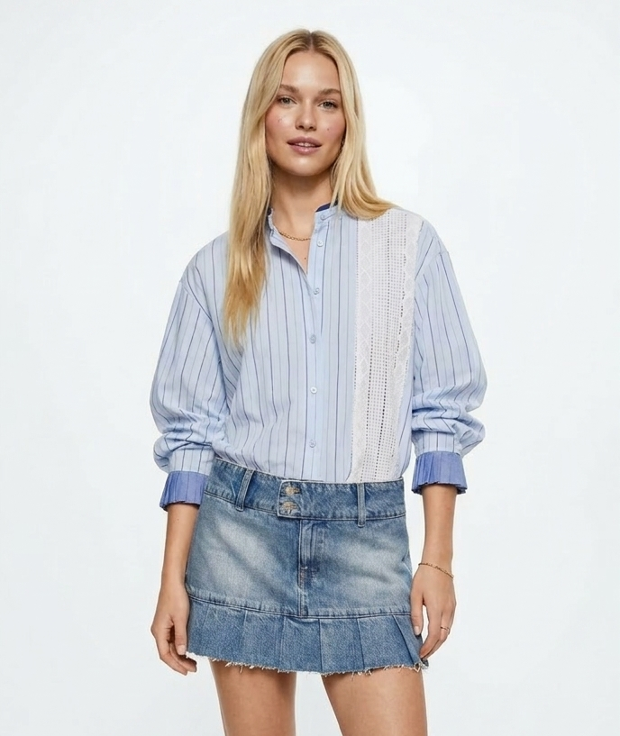 Chemise upcyclée