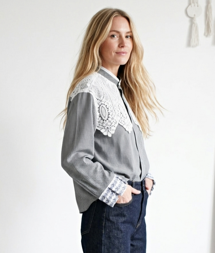 Chemise upcyclée