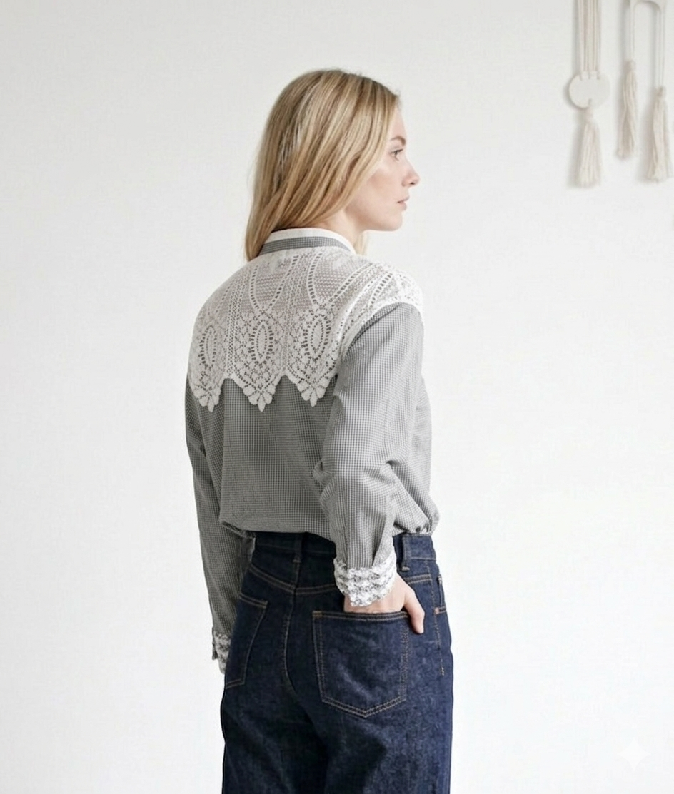 Chemise upcyclée