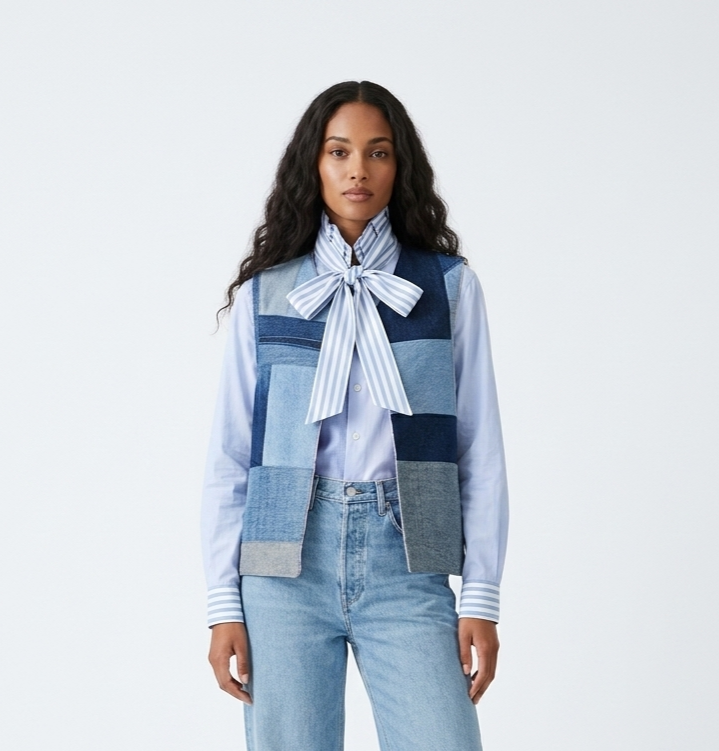 Gilet Patchwork