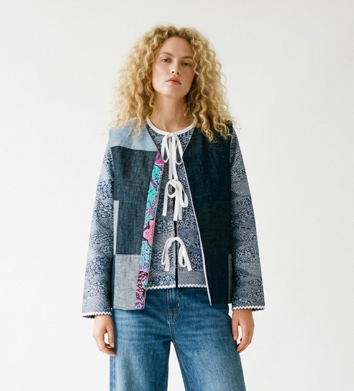 Gilet Patchwork